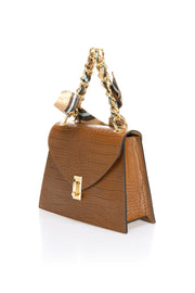 1017 Italian Leather Bag - Cognac view 2