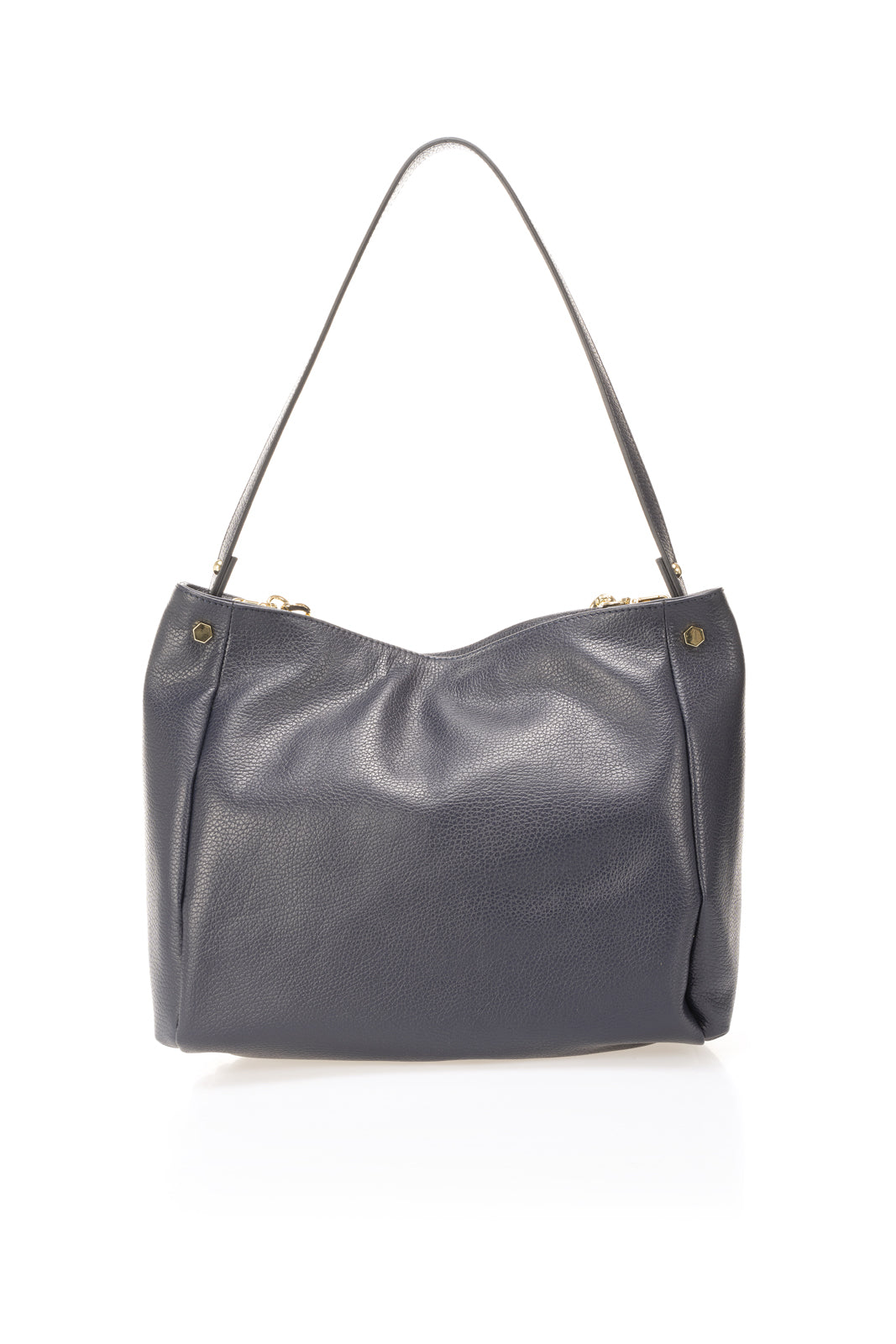 1044 Italian Leather Bag - Blue view 3