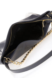 1044 Italian Leather Bag - Blue view 4