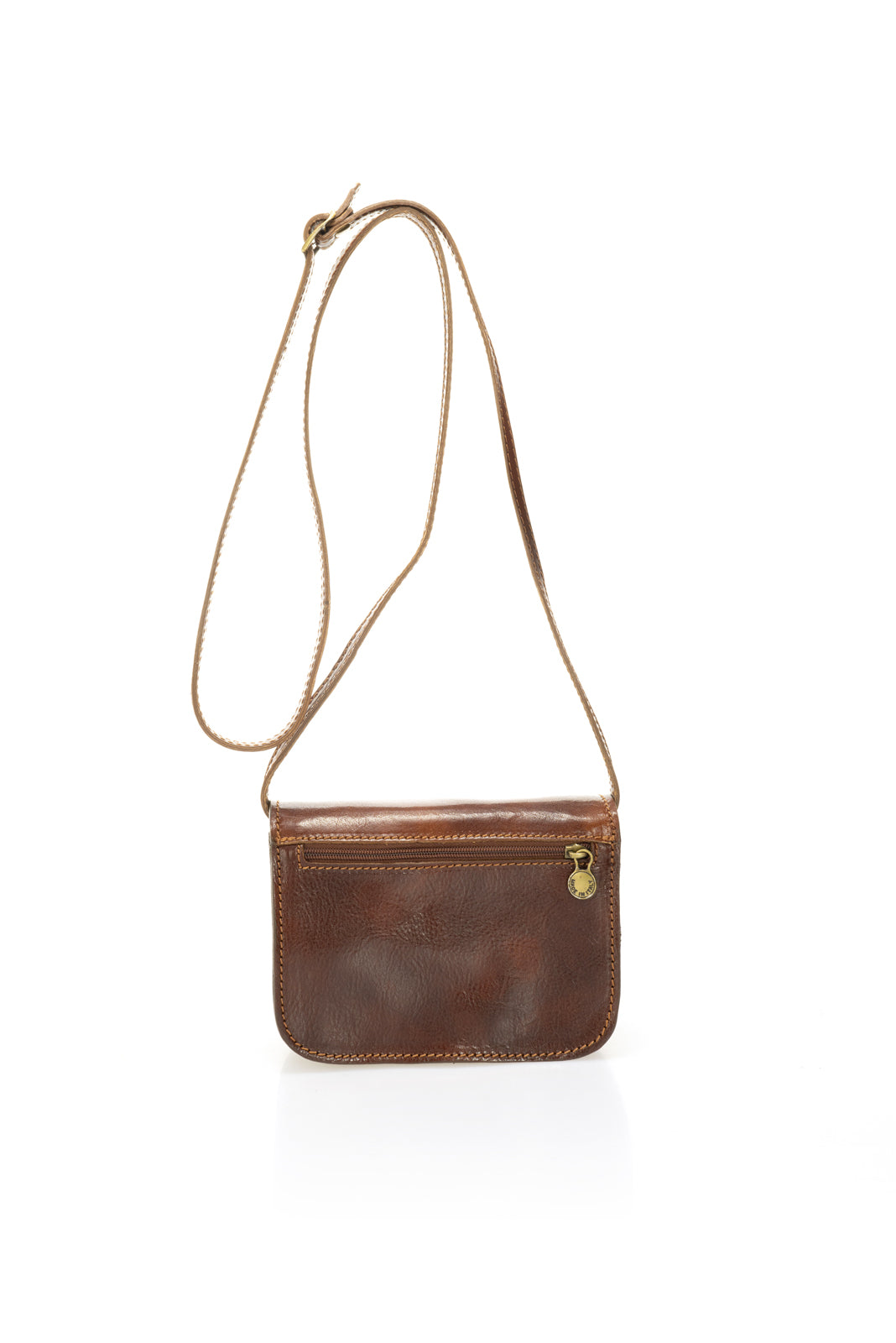1045 Italian Leather Bag - Brown view 3