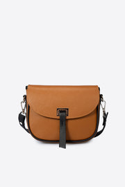 Mia Italian Leather Shoulder Bag