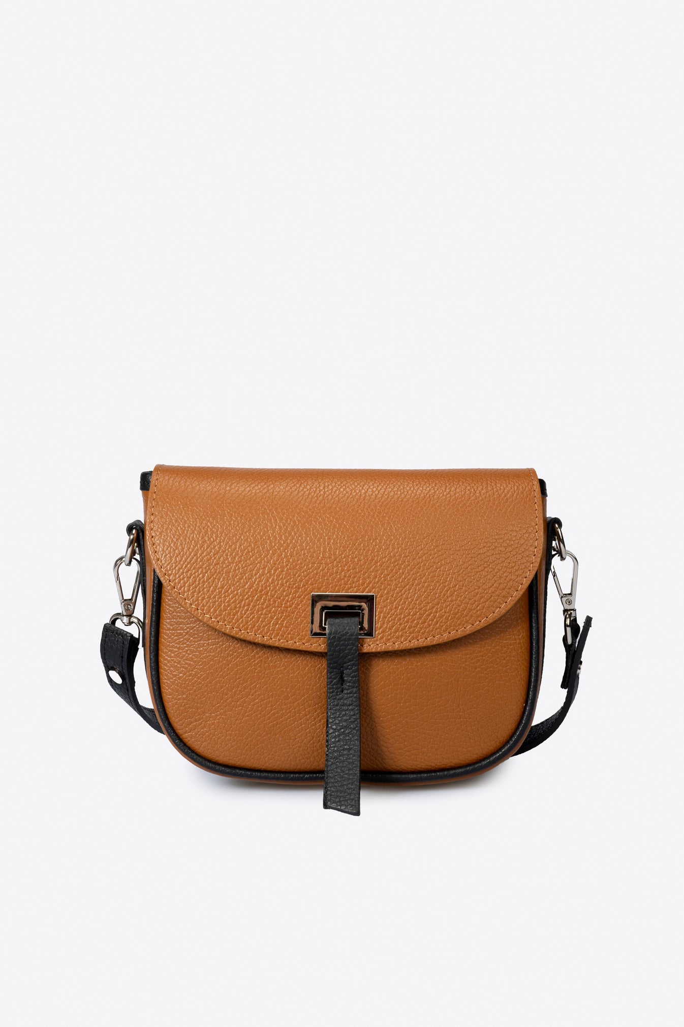 Mia Italian Leather Shoulder Bag