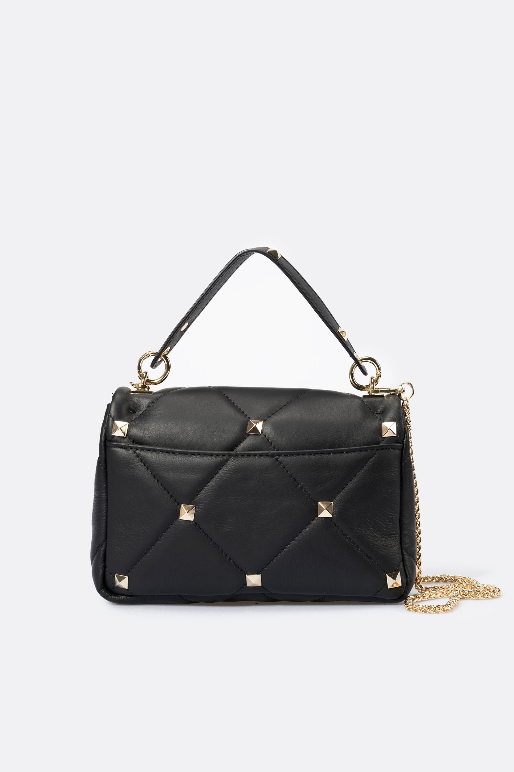 Capri Italian Leather Top Handle Bag