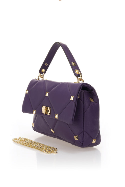 Maddalena Italian Leather Shoulder Bag