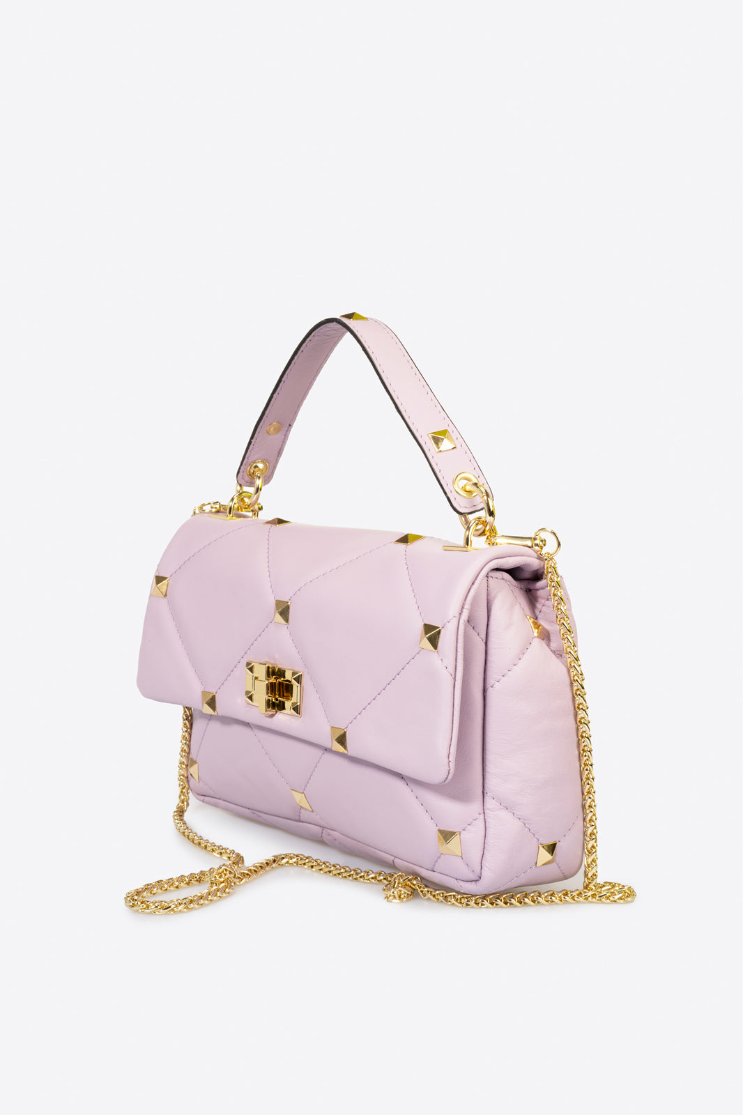 Capri Italian Leather Top Handle Bag