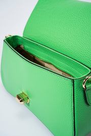 Valentina Italian Leather Top Handle Bag