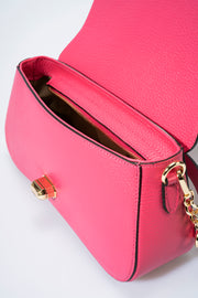 Valentina Italian Leather Top Handle Bag