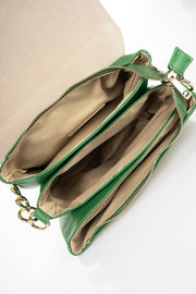 1361 Italian Leather Bag – Green