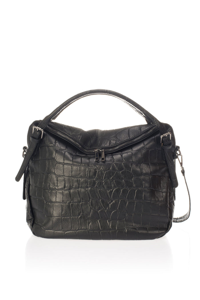 1789 Italian Leather Bag – Black