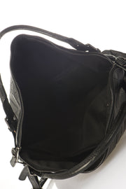 1789 Italian Leather Bag - Black view 4