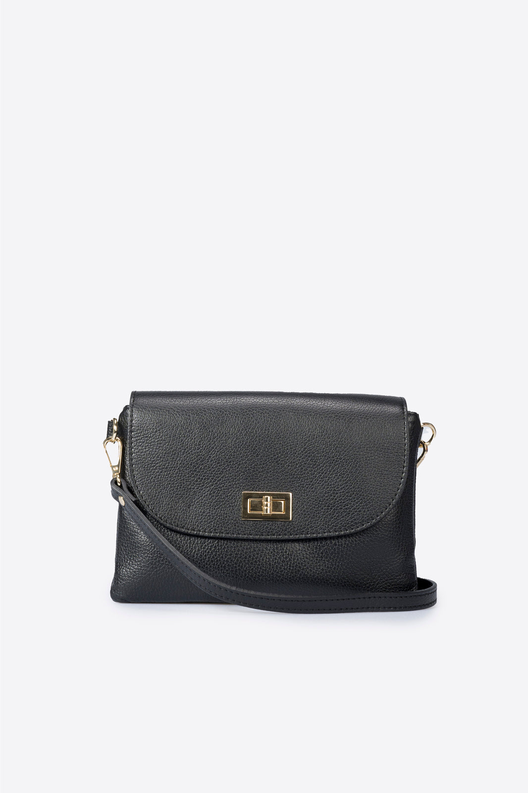 Norah Italian leather crossbody bag