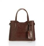 Bellagio Italian Leather Top Handle Bag