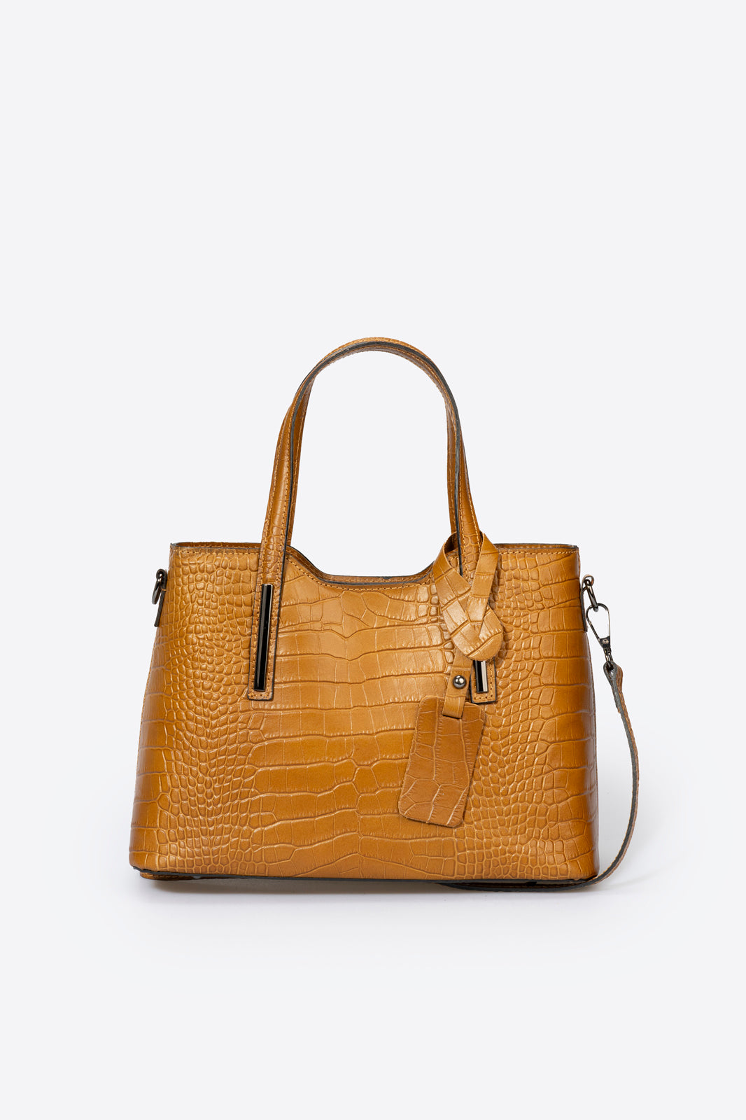 Bellagio Italian Leather Top Handle Bag