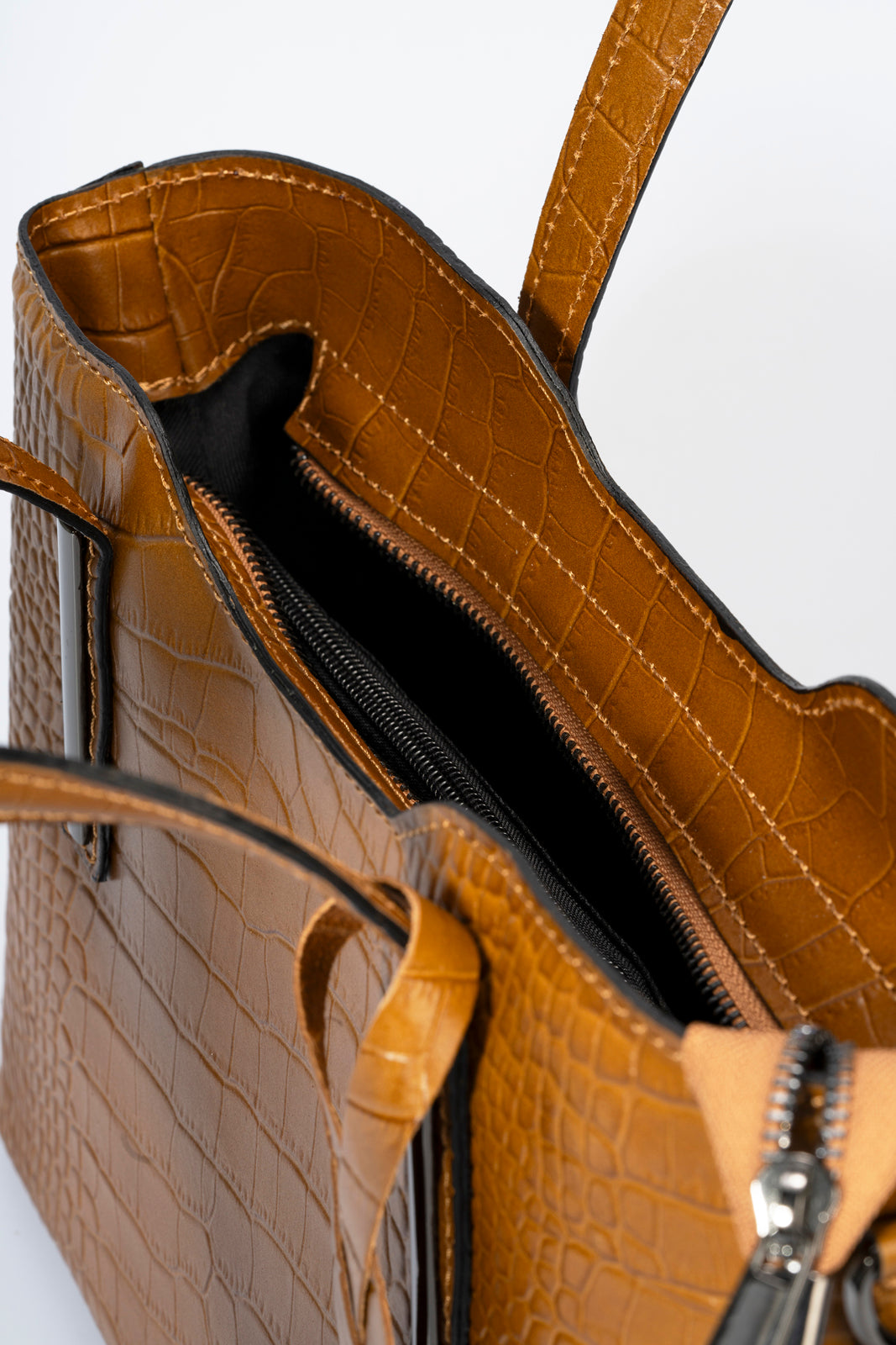 Bellagio Italian Leather Top Handle Bag