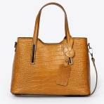 Bellagio Italian Leather Top Handle Bag