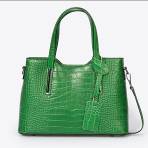 Bellagio Italian Leather Top Handle Bag