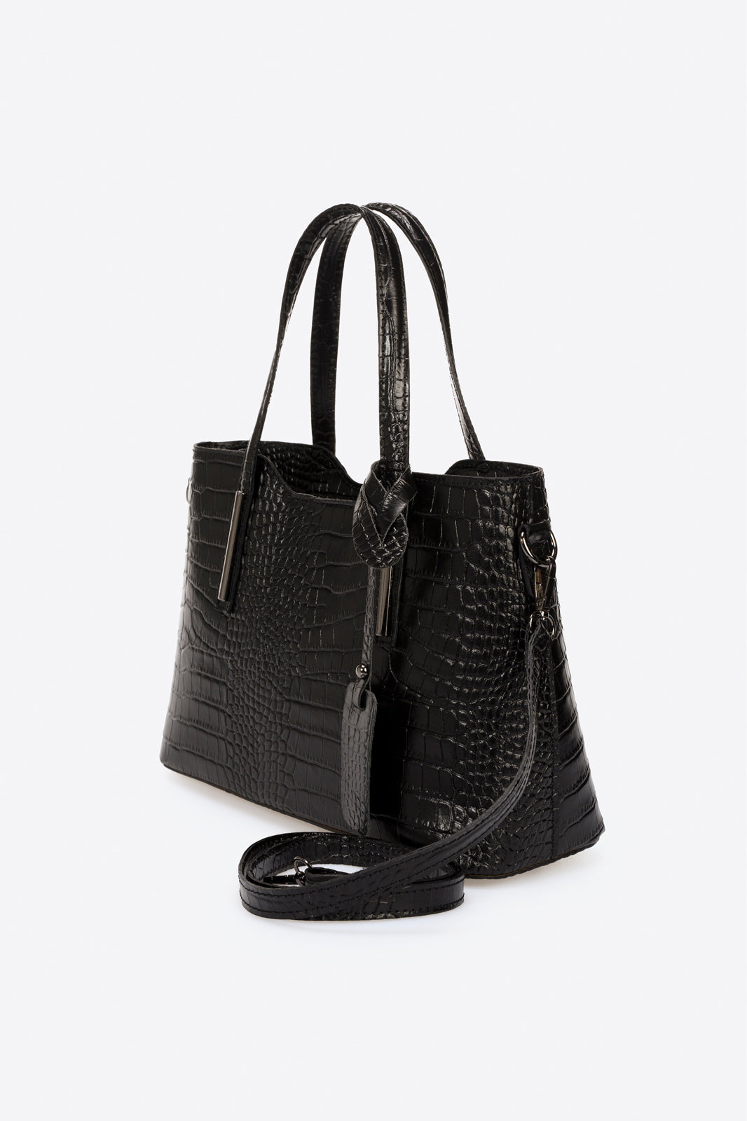 Bellagio Italian Leather Top Handle Bag