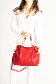 Amalfi Italian Leather Shoulder Bag