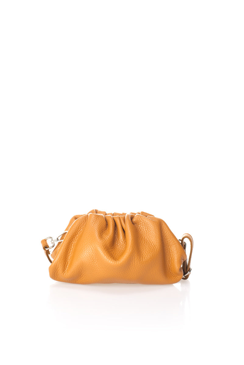 3125 Italian Leather Bag - Cognac view 3