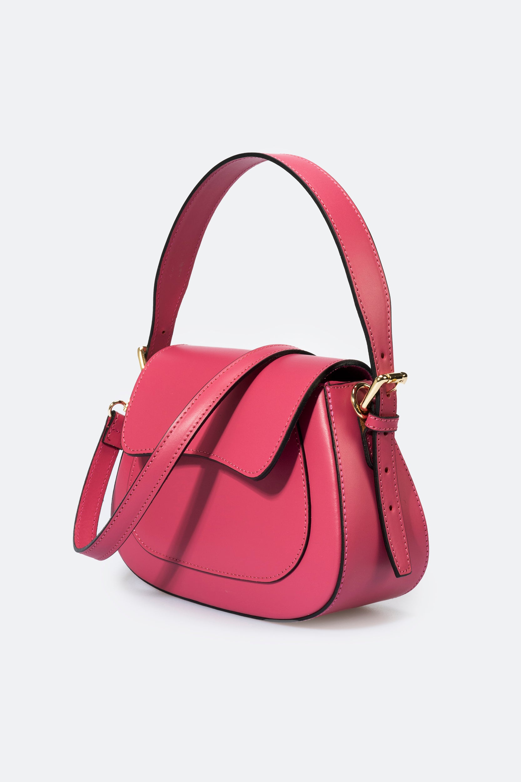 3466 Italian Leather Top Handle Bag