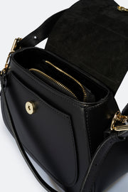 3466 Italian Leather Top Handle Bag