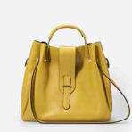 Leona Italian Leather Top Handle Bag