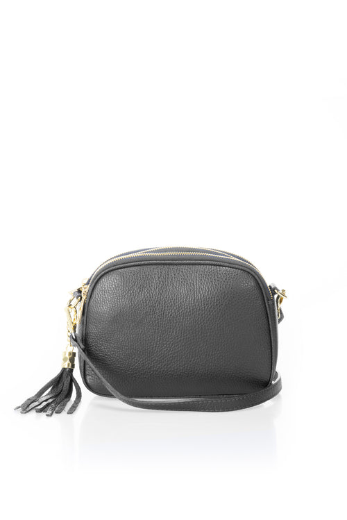 3578 Italian Leather Crossbody Bag