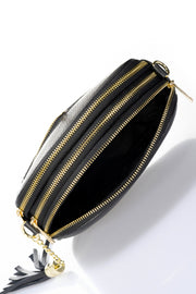 3578 Italian Leather Crossbody Bag