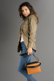 Beatrice Italian Leather Top Handle Bag