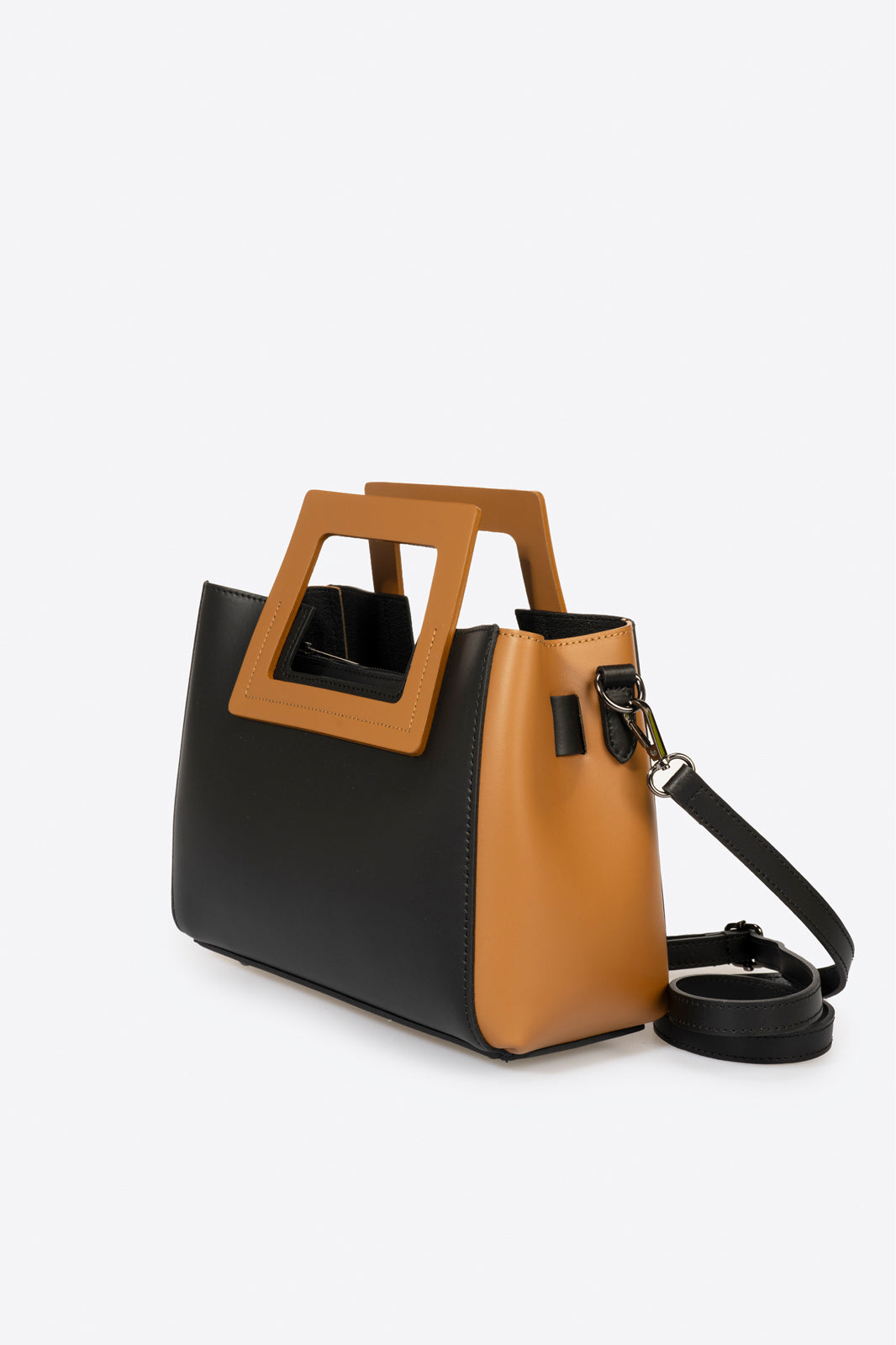 Aurelia Italian Leather Top Handle Bag