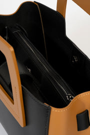Aurelia Italian Leather Top Handle Bag