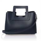Aurelia Italian Leather Top Handle Bag
