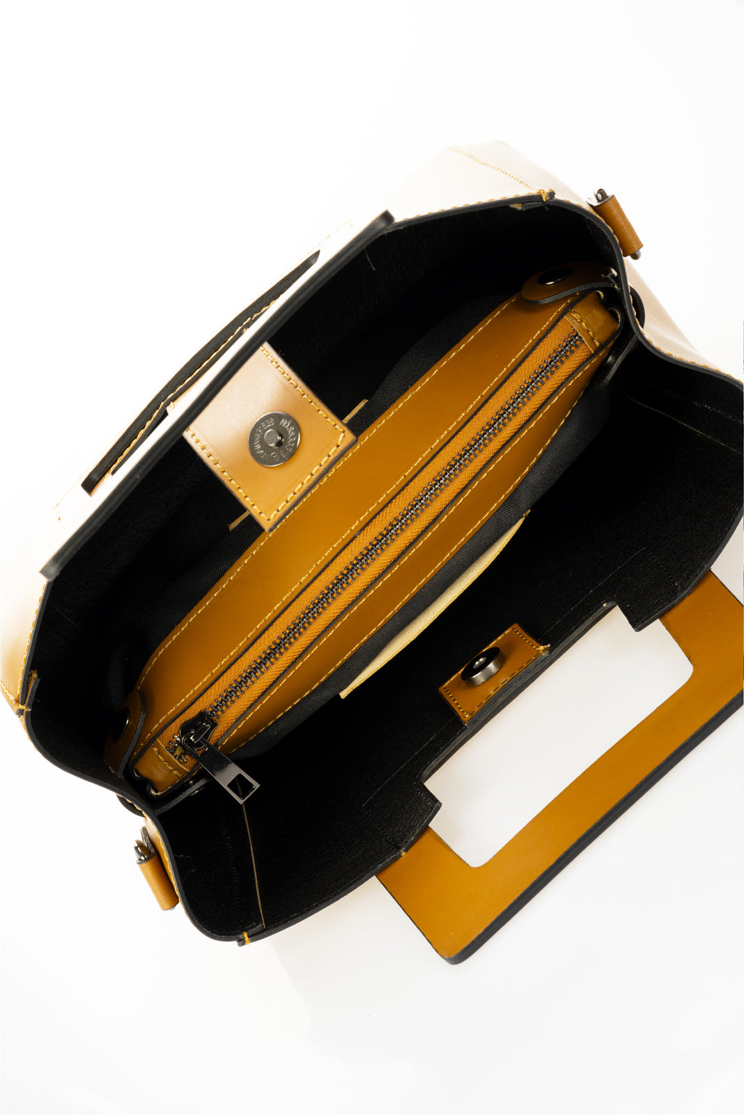 Aurelia Italian Leather Top Handle Bag