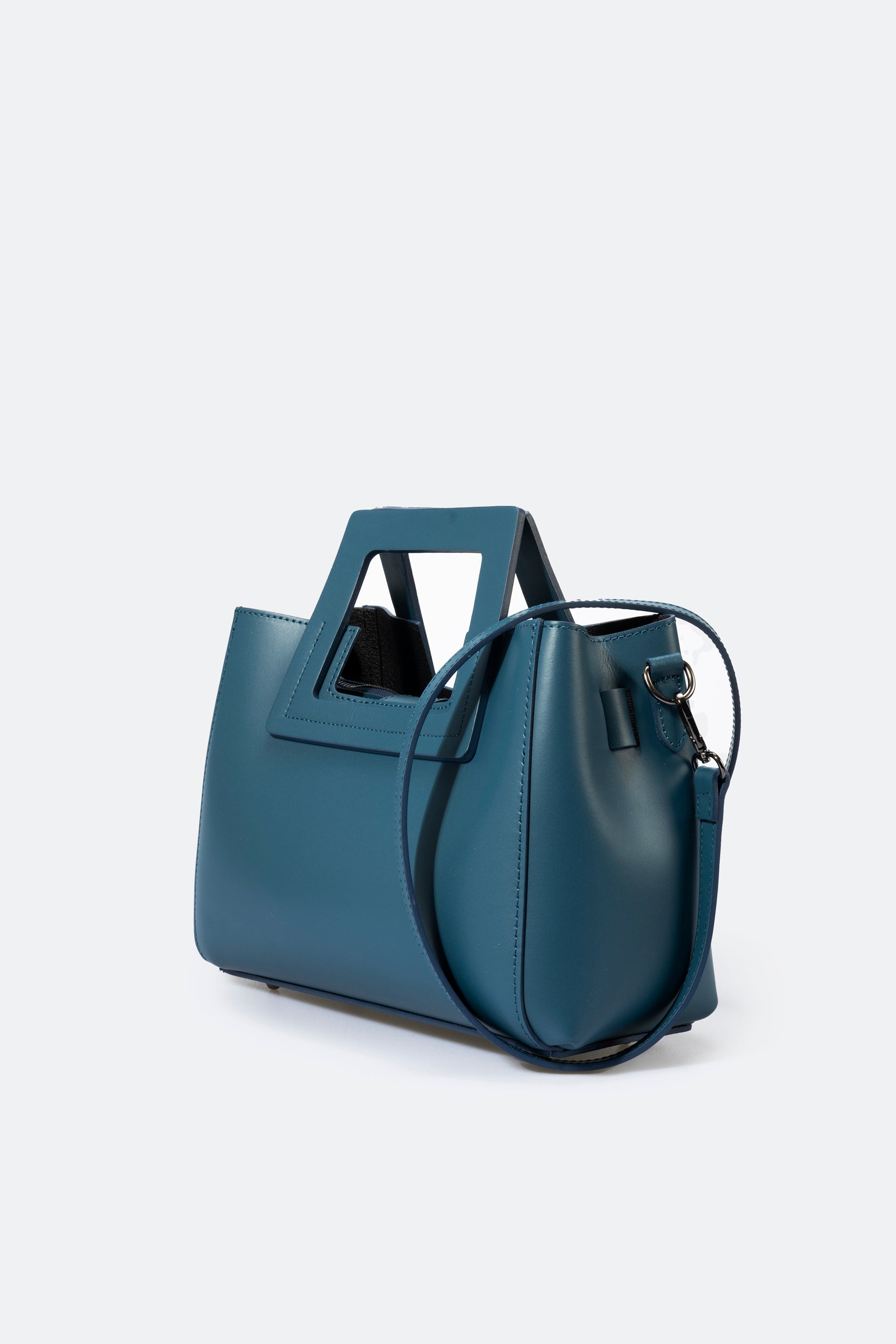 Aurelia Italian Leather Top Handle Bag