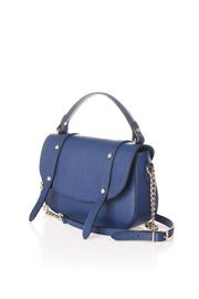 4587 Italian Leather Bag - Blue view 2