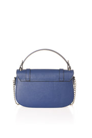 4587 Italian Leather Bag - Blue view 3