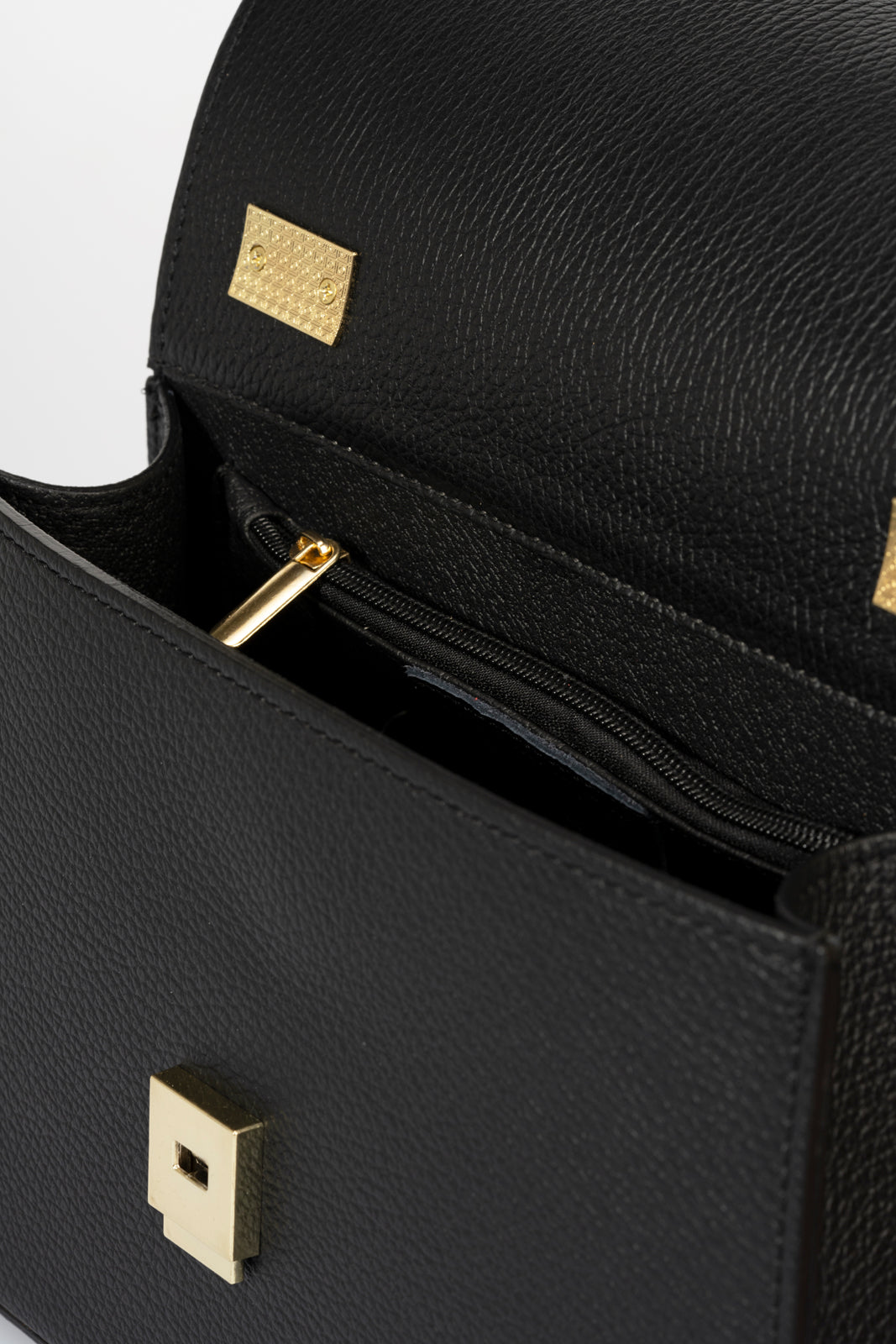 5069 Italian Leather Top Handle Bag