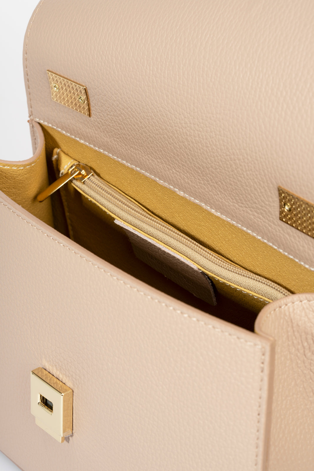 5069 Italian Leather Top Handle Bag