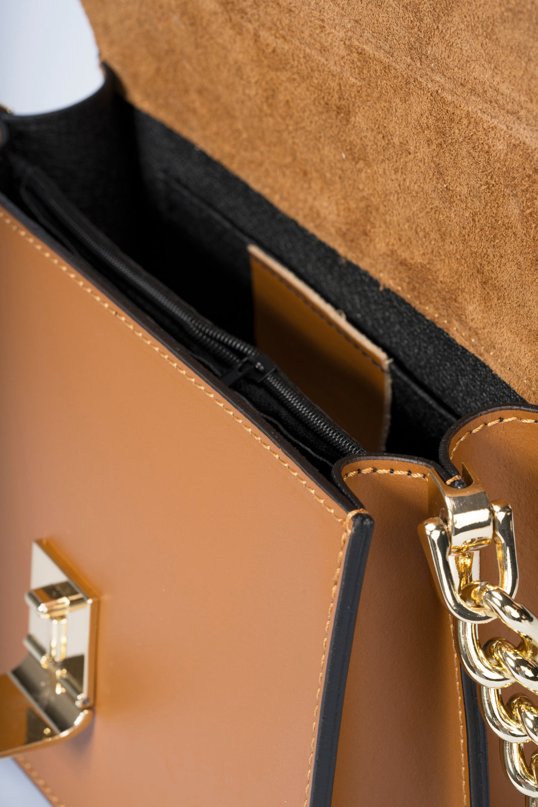5087 Italian Leather Top Handle Bag