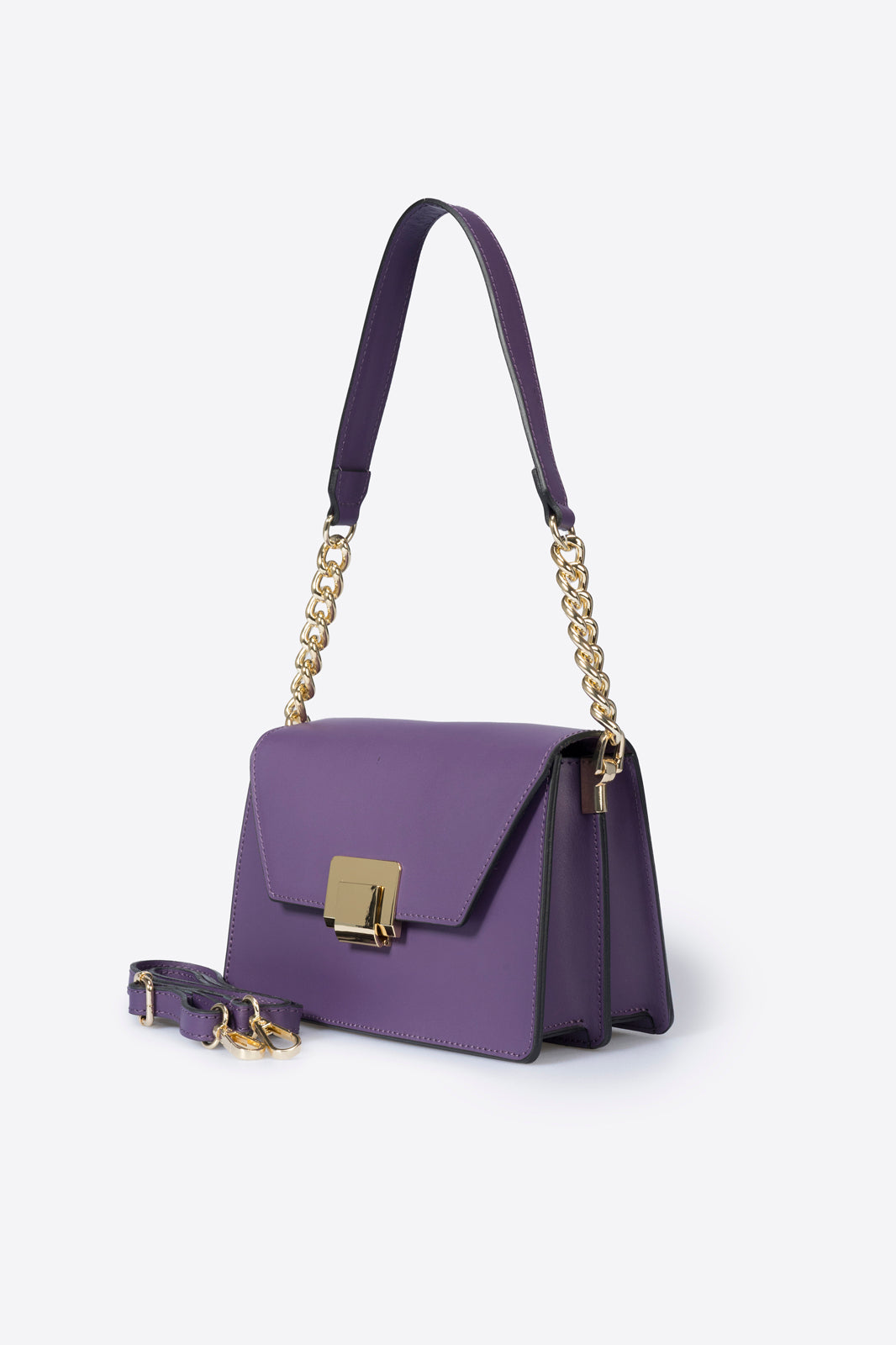 5087 Italian Leather Top Handle Bag