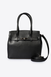 5136 Italian leather top handle bag
