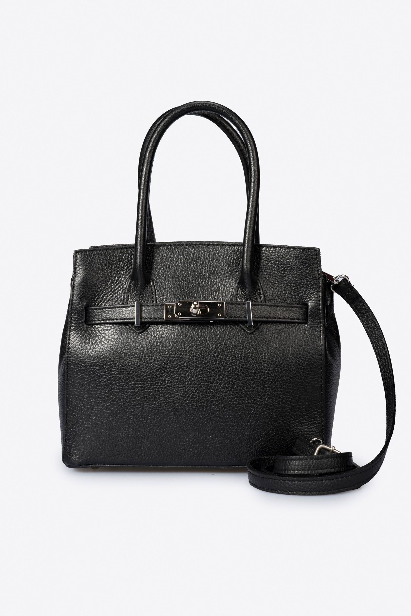 5136 Italian leather top handle bag