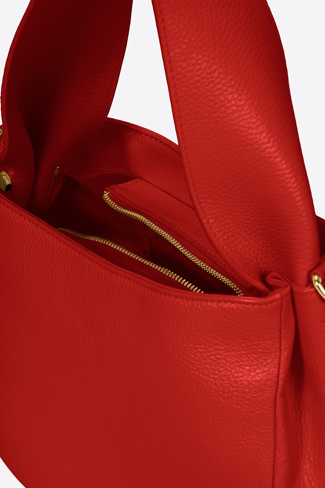 5227 Italian Leather Shoulder Bag