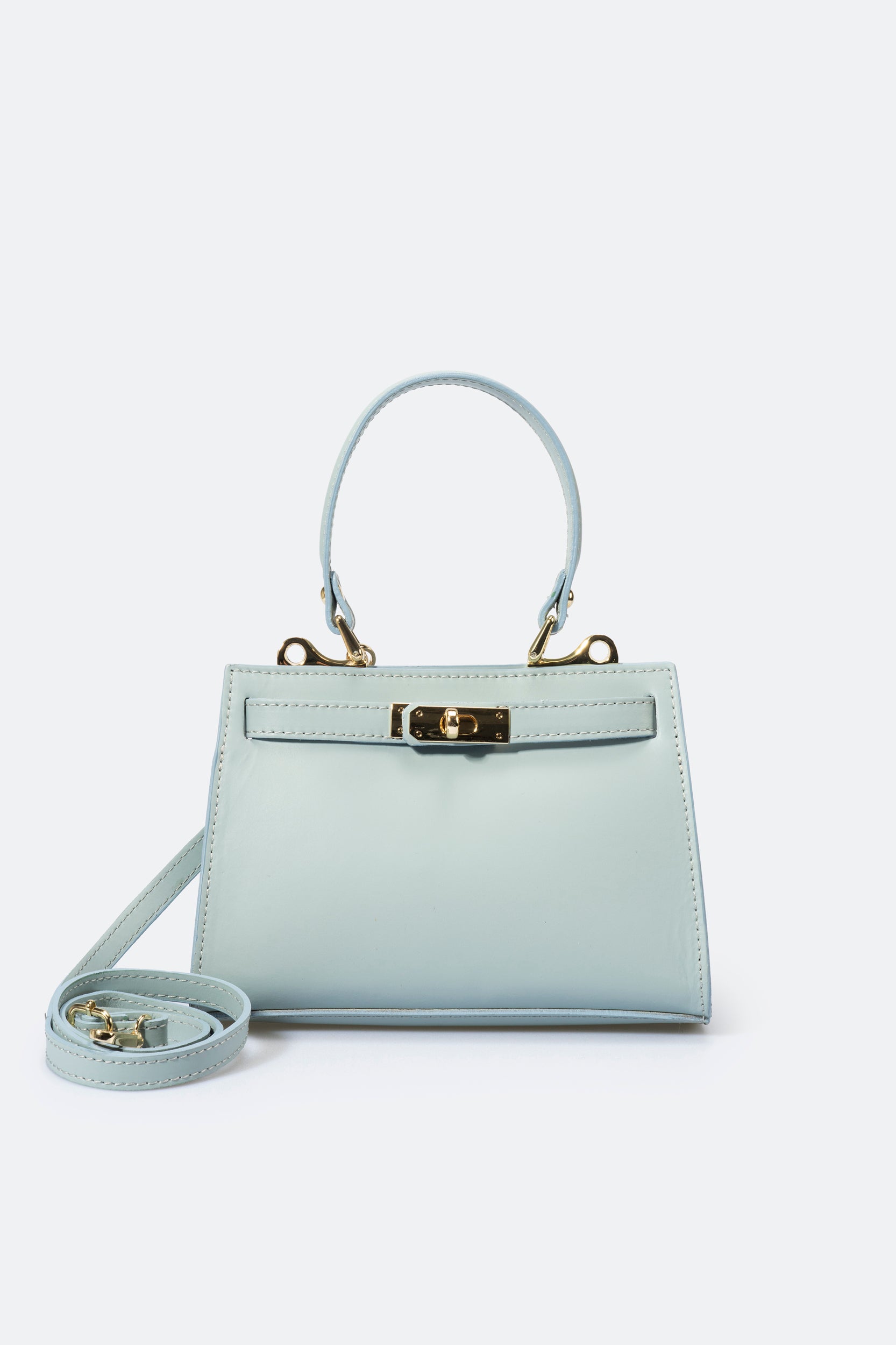 5312 Italian leather top handle bag