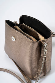 Verona Italian Leather Crossbody Bag