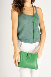 Verona Italian Leather Crossbody Bag