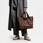 Azzurra S Italian Leather Bucket Bag