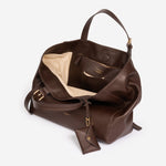 Azzurra S Italian Leather Bucket Bag