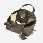 Azzurra S Italian Leather Bucket Bag