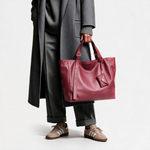 Azzurra S Italian Leather Bucket Bag